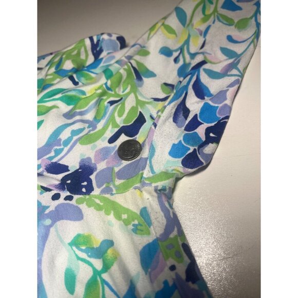 Lilly Pulitzer Ophelia Resort White Shell Beach Knit Dress Ladies Size Large - Picture 7 of 9